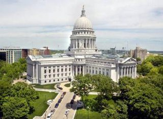 The Wisconsin state Capitol Building in Madison is seen in this undated photo.