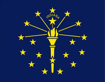 Indiana State Flag