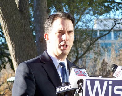 Governor Elect Scott Walker (photo-credit: Wisconsin Radio Network) Governor Elect Scott Walker (photo-credit: Wisconsin Radio Network)