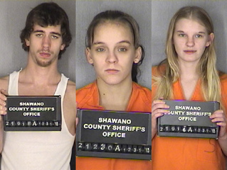 Leroy Osgood, left, Cynthia Myers, middle, and Kim Klosterman (Photos courtesy of the Shawano County Sheriff's Dept.)
Leroy Osgood, left, Cynthia Myers, middle, and Kim Klosterman (Photos courtesy of the Shawano County Sheriff's Dept.)