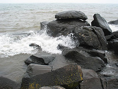 Lake Superior Rocky Shoreline