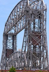 The Ariel Lift Bridge, located in the Canal Park area of Duluth, MN. 