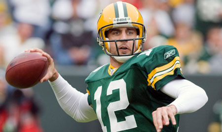 Aaron Rodgers of the Green Bay Packers. Aaron Rodgers of the Green Bay Packers.