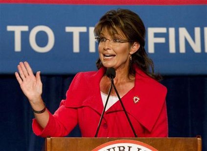 Former Alaska governor Sarah Palin
Former Alaska governor Sarah Palin
