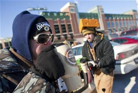 Packer Fans Celebrate