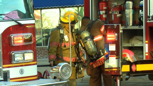 Arcadia Ramp Car Fire in Downtown Kalamazoo