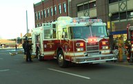 Arcadia Ramp Car Fire in Downtown Kalamazoo 2