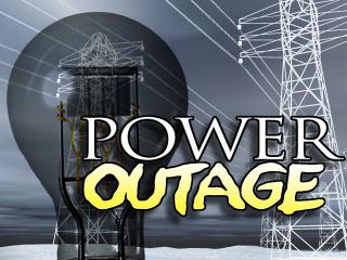 Power outage.