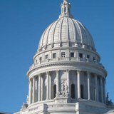 The rotunda of the Wisconsin State Capitol in Madison, WI The rotunda of the Wisconsin State Capitol in Madison, WI