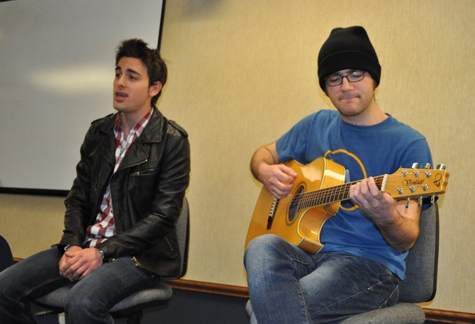 Newcomer Jackson Harris visits WIFC to sing and promote his new CD.