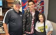 Jackson Harris visits WIFC 8