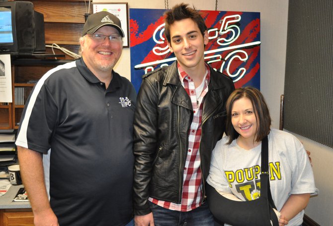 Newcomer Jackson Harris visits WIFC to sing and promote his new CD.