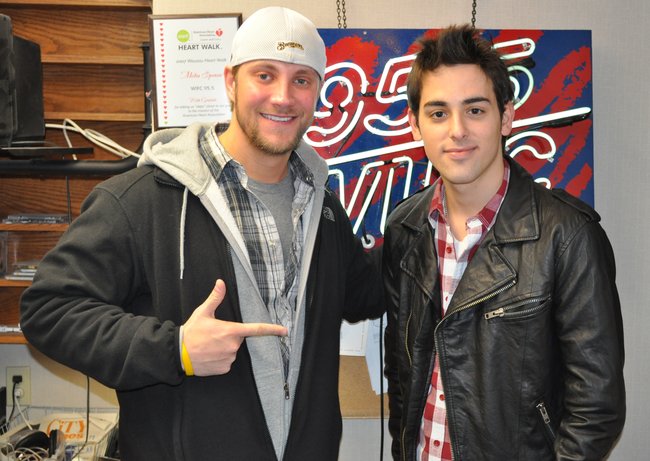 Newcomer Jackson Harris visits WIFC to sing and promote his new CD.
