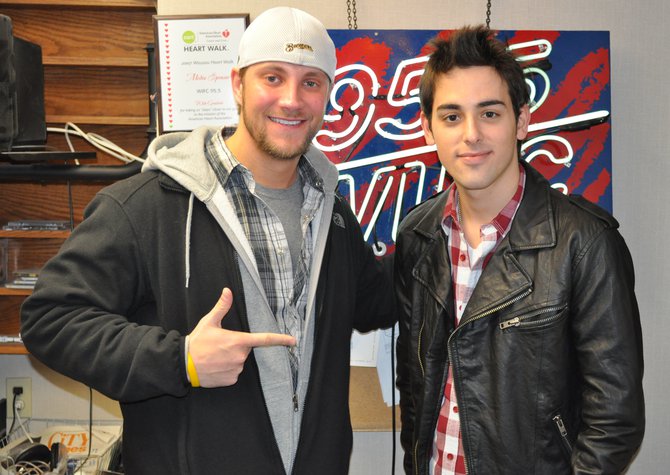 Newcomer Jackson Harris visits WIFC to sing and promote his new CD.