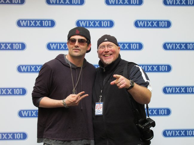 WIFC's Dave Kallaway meets TJ from Rockmafia in Green Bay on Feb 24, 2011!