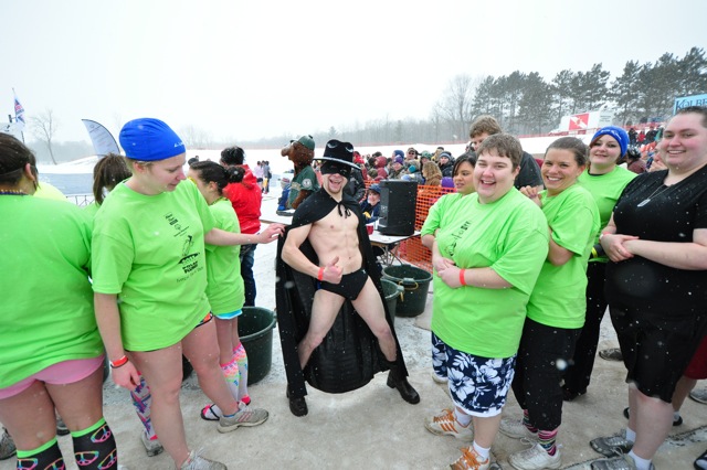 WIFC at the Polar Plunge 2011 for Special Olympics!