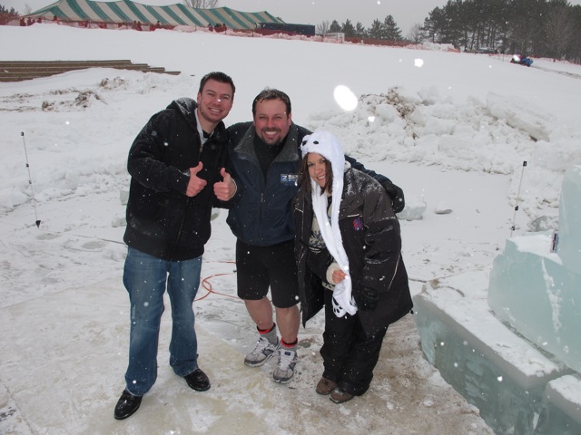 WIFC at the Polar Plunge 2011 for Special Olympics!