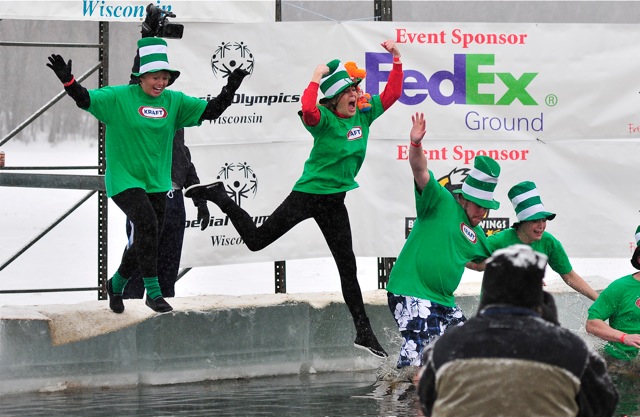 WIFC at the Polar Plunge 2011 for Special Olympics!