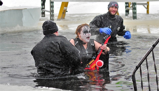 WIFC at the Polar Plunge 2011 for Special Olympics!