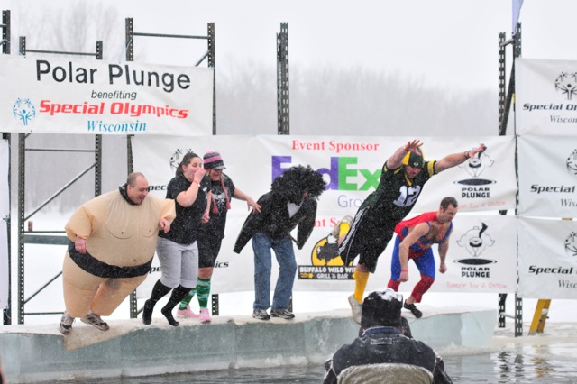 WIFC at the Polar Plunge 2011 for Special Olympics!