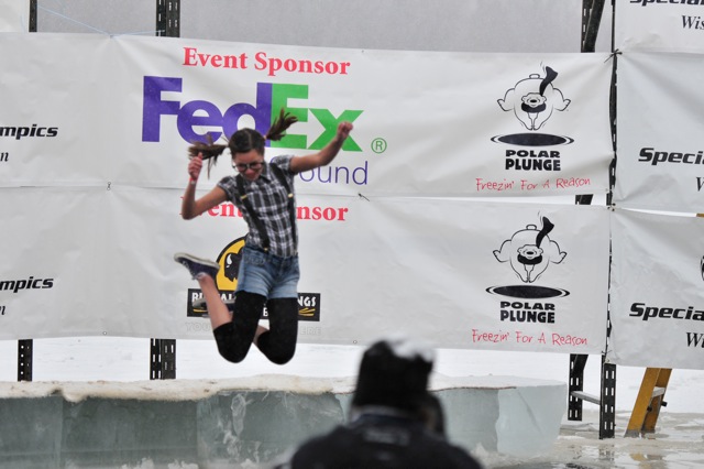 WIFC at the Polar Plunge 2011 for Special Olympics!