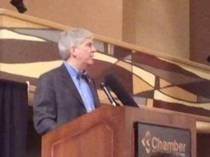 Michigan Governor Rick Snyder (R-Ann Arbor)