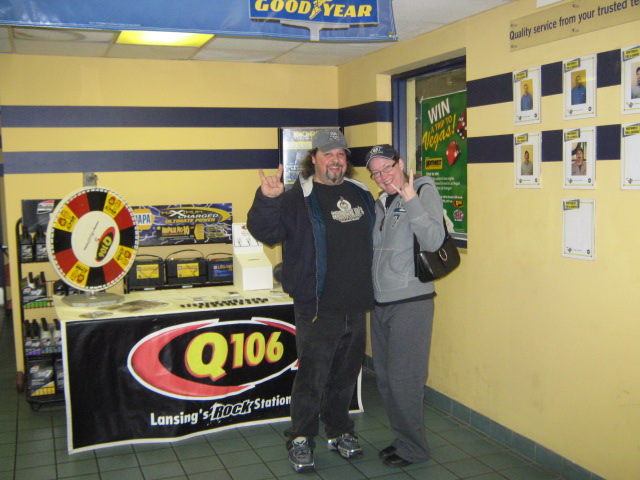 Q106 rocked Northwest Tire & High Tech Service! Thanks for stopping by!