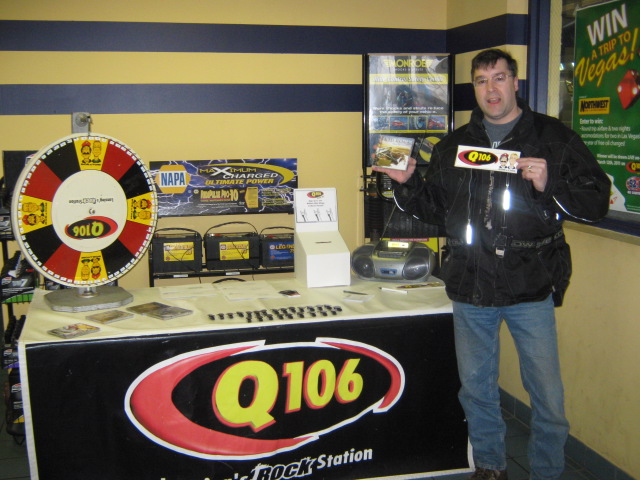 Q106 rocked Northwest Tire & High Tech Service! Thanks for stopping by!