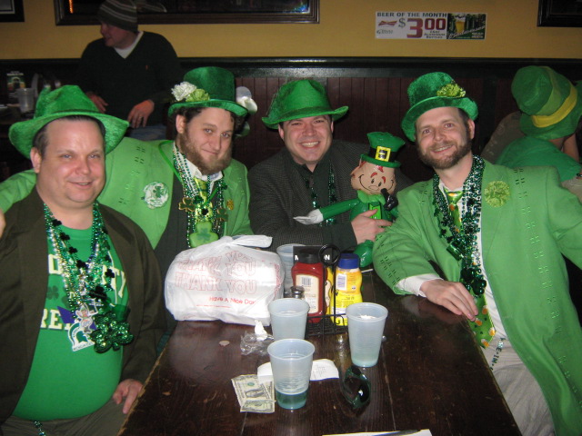We teamed up with Bud Light for the 2011 Q106 St. Patty's Day Pub Crawl. It was a blast, Rock On!