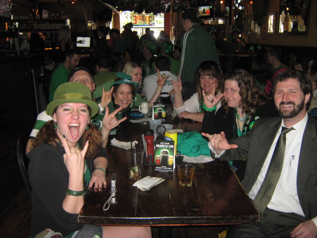 We teamed up with Bud Light for the 2011 Q106 St. Patty's Day Pub Crawl. It was a blast, Rock On!