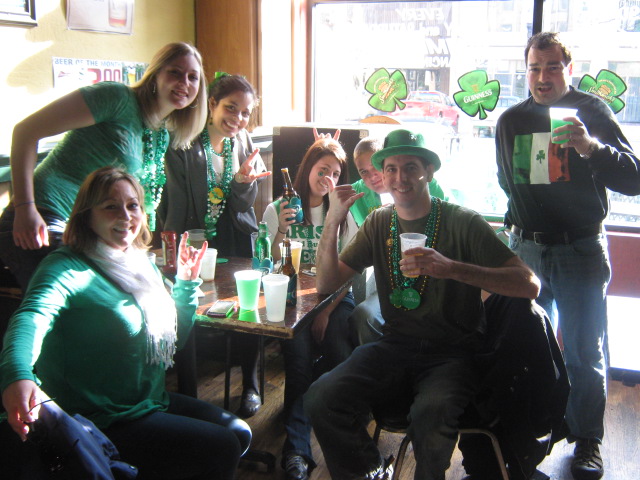 We teamed up with Bud Light for the 2011 Q106 St. Patty's Day Pub Crawl. It was a blast, Rock On!