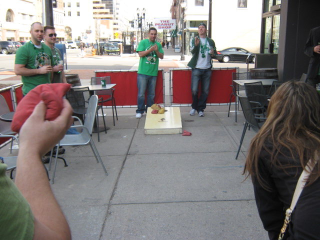 We teamed up with Bud Light for the 2011 Q106 St. Patty's Day Pub Crawl. It was a blast, Rock On!
