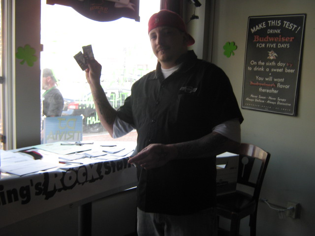 We teamed up with Bud Light for the 2011 Q106 St. Patty's Day Pub Crawl. It was a blast, Rock On!