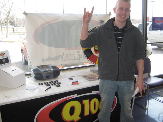 Q106 rocked Metro PCS and gave you a chance to win WWE tickets!