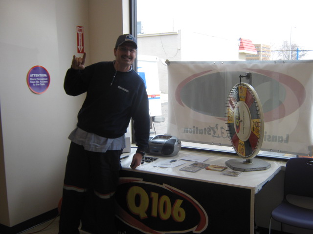 Q106 rocked Metro PCS and gave you a chance to win WWE tickets!