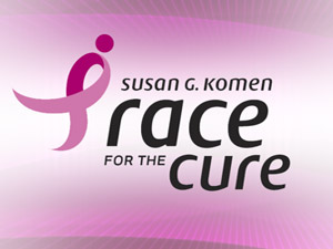 Susan G. Koman Race For The Cure logo. Susan G. Koman Race For The Cure logo.