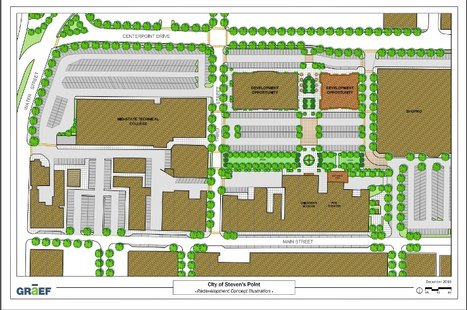 A developer's plans for the new Mid-State Technical College campus in downtown Stevens Point A developer's plans for the new Mid-State Technical College campus in downtown Stevens Point