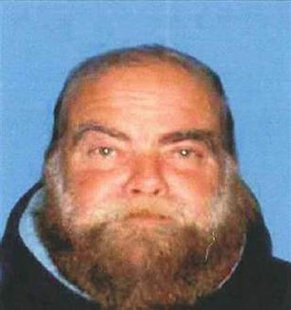 Transient Ron Hirsch, who also goes by the name Israel Fisher, is shown in this photograph from the Santa Monica Police department released April 8, 2011. REUTERS/Santa Monica Police Department
Transient Ron Hirsch, who also goes by the name Israel Fisher, is shown in this photograph from the Santa Monica Police department released April 8, 2011. REUTERS/Santa Monica Police Department