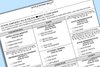 A sample ballot.