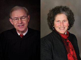 Candidates for state Supreme Court Justice: Incumbent David Prosser (L), Challenger JoAnne Kloppenburg Candidates for state Supreme Court Justice: Incumbent David Prosser (L), Challenger JoAnne Kloppenburg