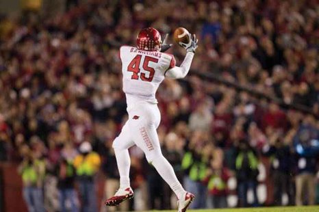 Green Bay Packers 5th round pick (141st overall), Arkansas TE D.J. Williams (courtesy of mega sports news.com)
