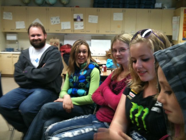 Ms. Kallerman's 6th Grade Class in Bigfork 4