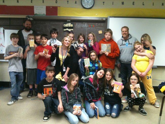 Ms. Kallerman's 6th Grade Class in Bigfork 4