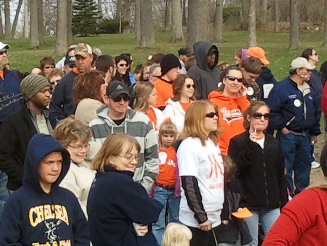 Thanks for coming out to make the MS Walk at Potter Park Zoo a success!
