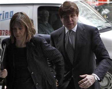 blagojevich wife. Blagojevich (R) and wife