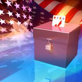 Ballot box. Ballot box.