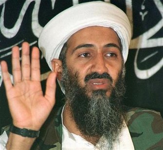 Osama bin Laden speaks at a news conference in Afghanistan in this May 26, 1998 file photo. W REUTERS/Stringer
Osama bin Laden speaks at a news conference in Afghanistan in this May 26, 1998 file photo. W REUTERS/Stringer