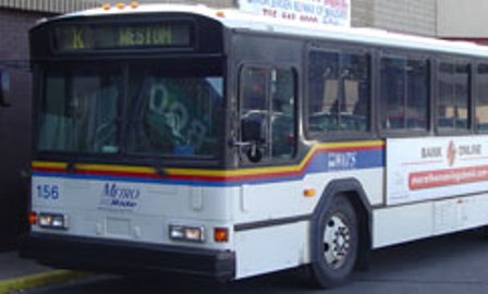 A Metro-Ride bus in Wausau. A Metro-Ride bus in Wausau.