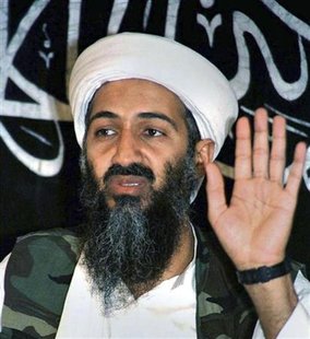 Osama bin-Laden addresses a news conference in Afghanistan in this May 26, 1998 file photo. Al Qaeda's elusive leader Osama bin Laden is dead and his body has been recovered by U.S. authorities, CNN reported on Sunday night. U.S. President Barack Obama was to make the announcement shortly. REUTERS/Stringer/Files
Osama bin-Laden addresses a news conference in Afghanistan in this May 26, 1998 file photo. Al Qaeda's elusive leader Osama bin Laden is dead and his body has been recovered by U.S. authorities, CNN reported on Sunday night. U.S. President Barack Obama was to make the announcement shortly. REUTERS/Stringer/Files