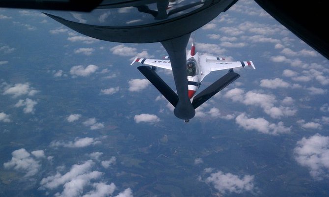 KC-135 Refueling Mission 2011